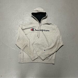 Champion Light Gray Men's Hoodie